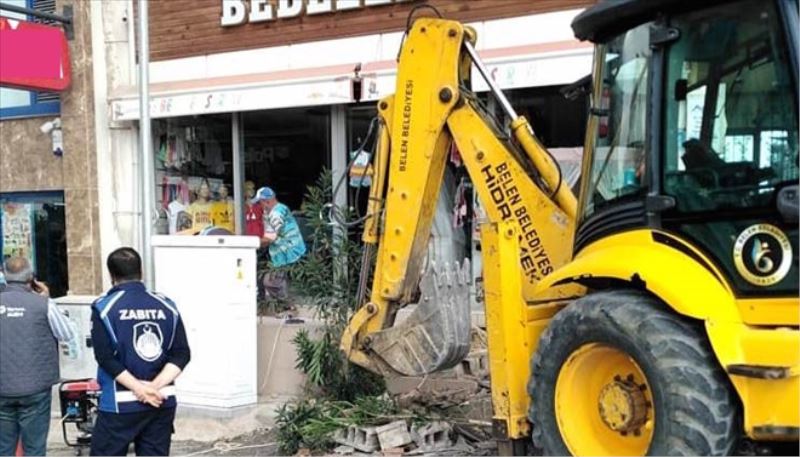 Belen Belediye Başkanı Gül: Kaldırım işgaline izin verilmeyecek