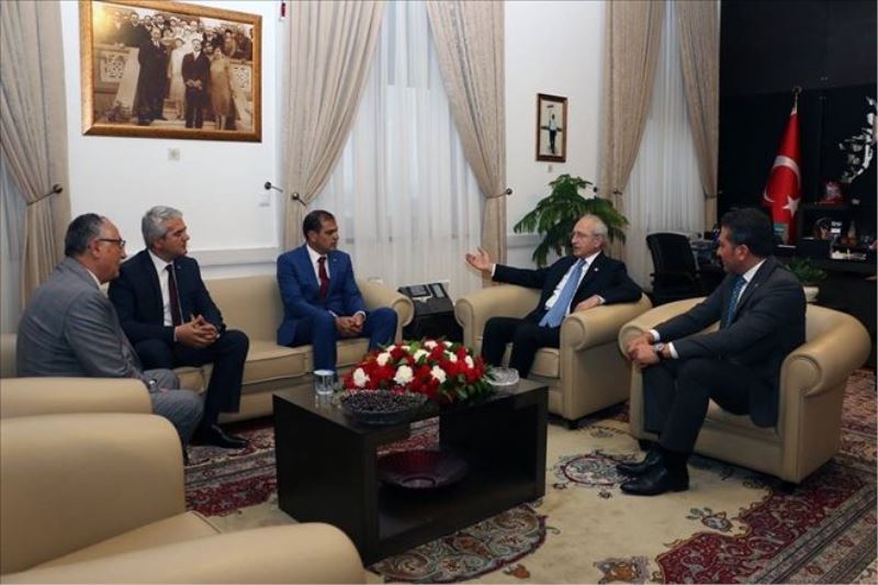 CHP´li başkanların Ankara ziyareti