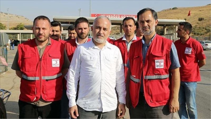 Kızılay´dan İdlib´de inceleme