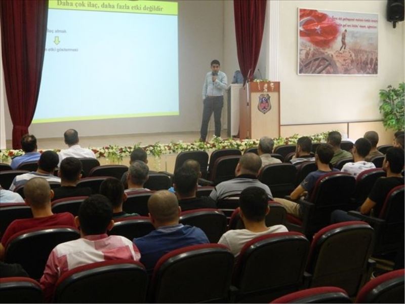 Cezaevinde ´uyuşturucunun zararları´ konferansı