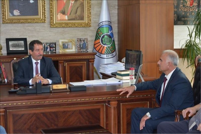 Başkana, partisinden ziyaret