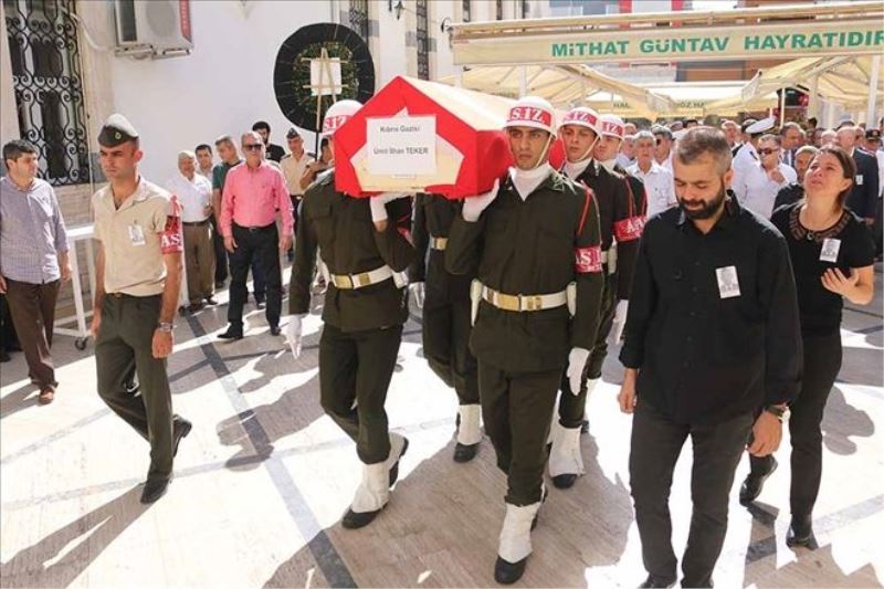 Kıbrıs gazisi son yolculuğuna uğurlandı