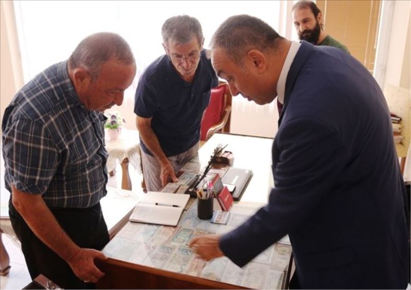 Kaymakamdan gazetelere ziyaret