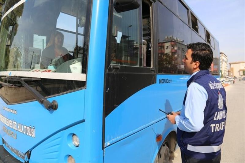Toplu taşıma araçlarına denetim