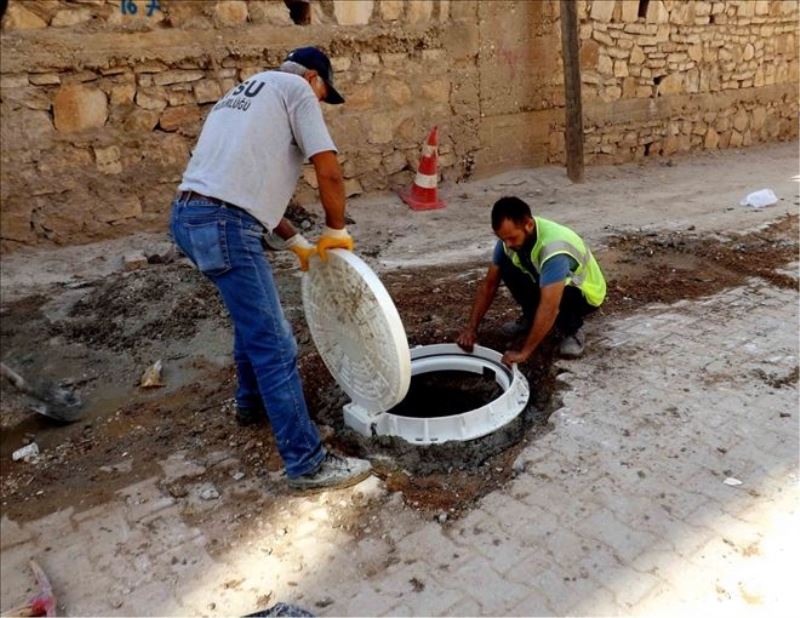 Altyapı sorunlarına müdahale sürüyor
