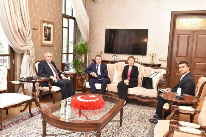Büyükelçinin Hatay ziyareti