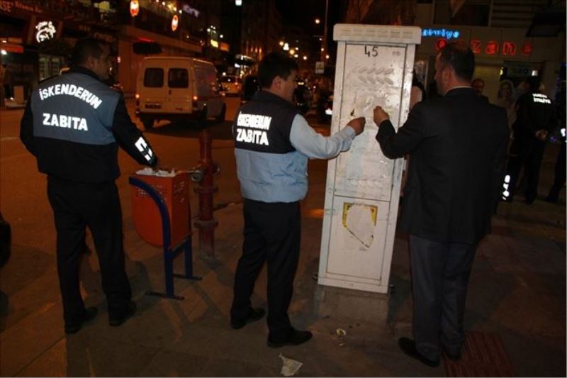 İzinsiz afişlere ceza yolda