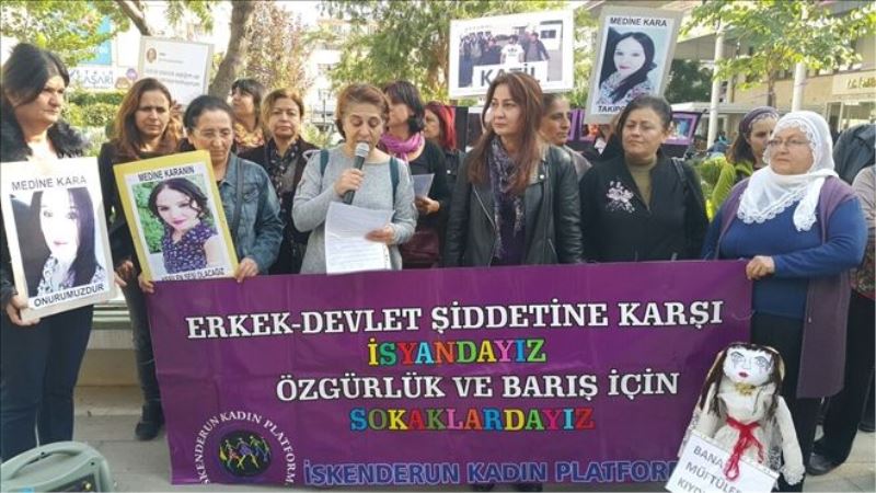 “Şiddete itaat etmeyeceğiz”