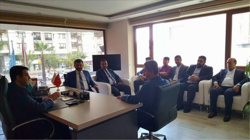 Bilgiç ve Çalışkan´dan parti ve sendika ziyareti