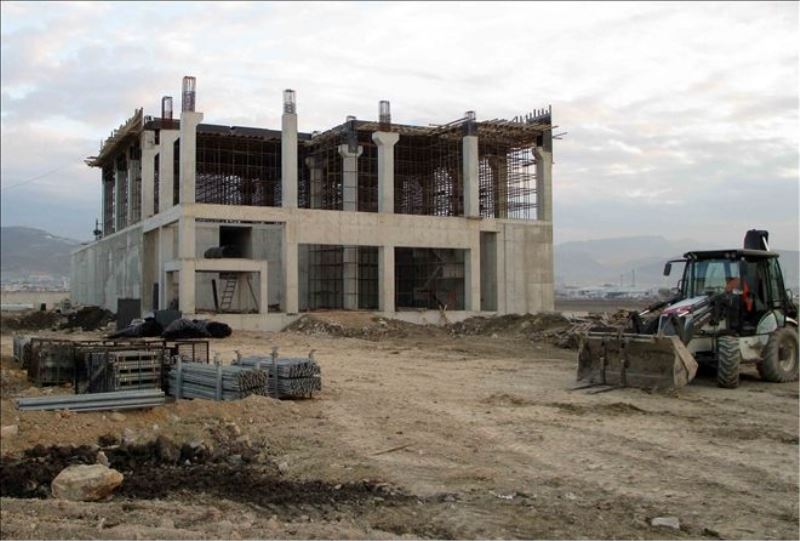 Arıtma tesisinin yapımı sürüyor