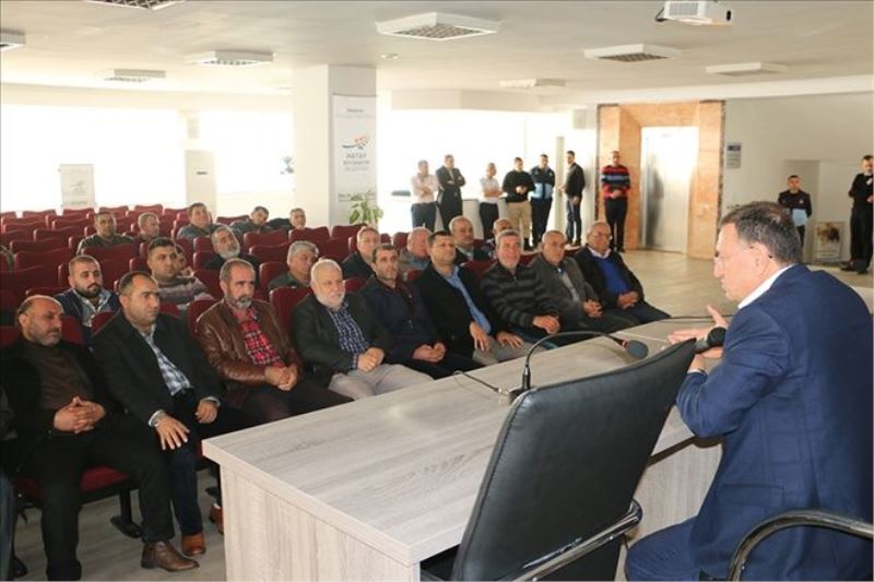 Dolmuşçularla yeni güzergah toplantısı