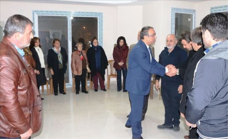 Kaymakamdan taziye ziyareti