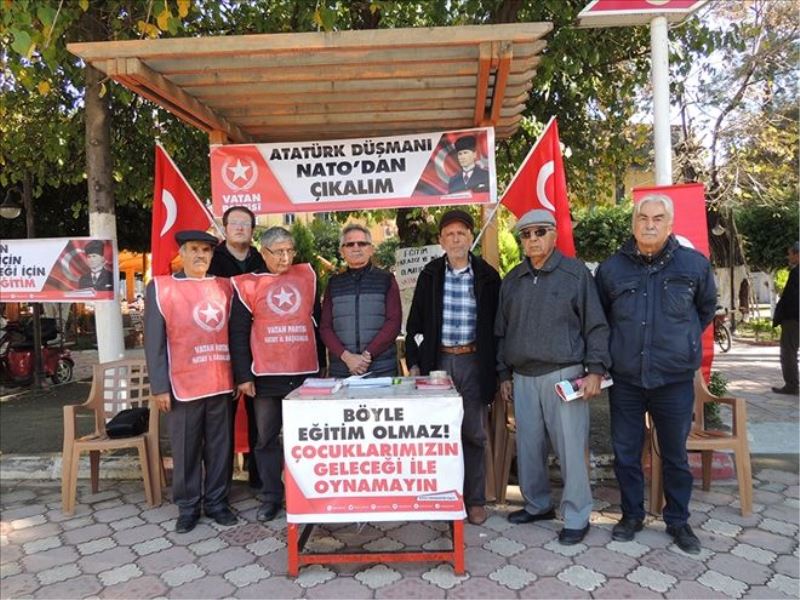 VP´nin imza masası Dörtyol´da