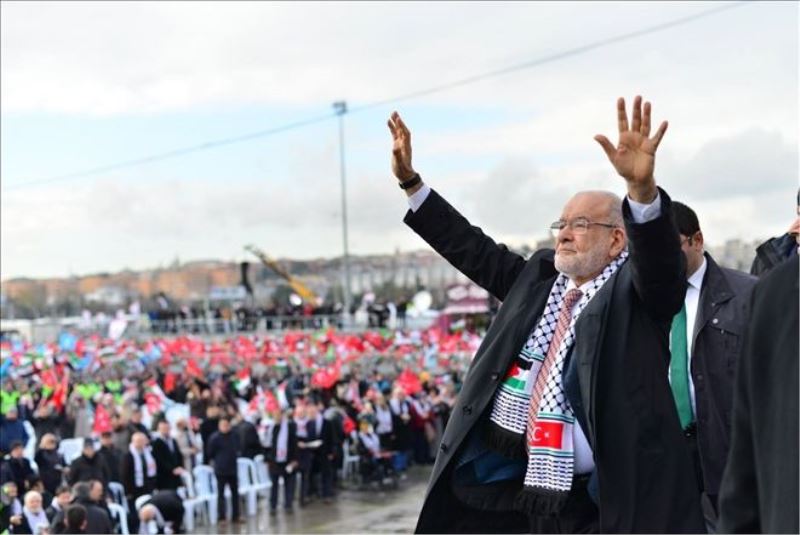 Yenikapı´da Kudüs mitingi