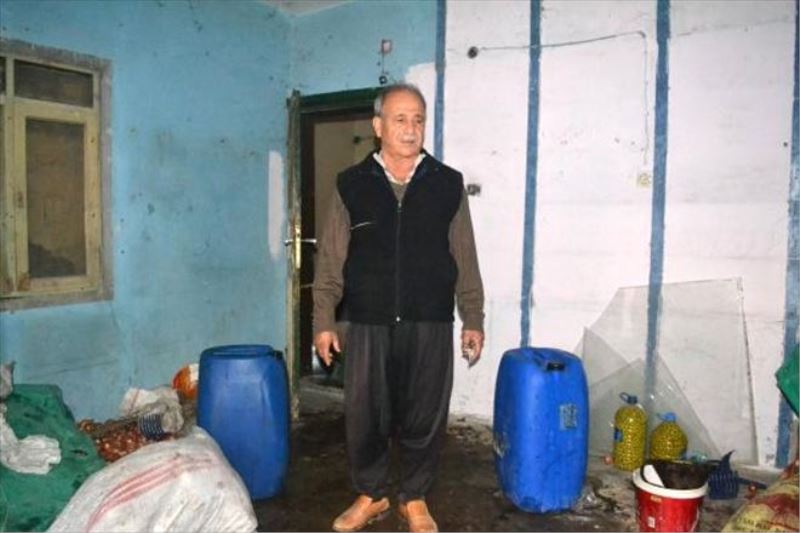 1,5 ton zeytin yağı çalındı
