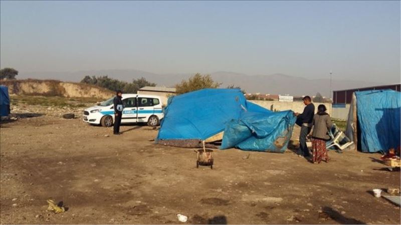 Antakya´da ´konargöçerler´ kaldırıldı