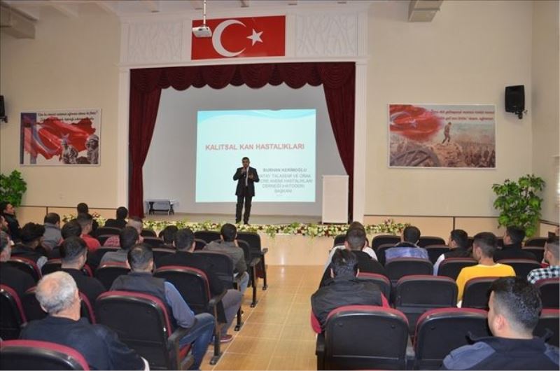 Hükümlü ve tutuklulara anemi konferansı