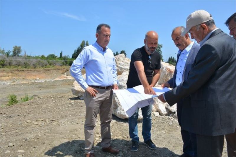 Arsuz Deresinde ıslah çalışması