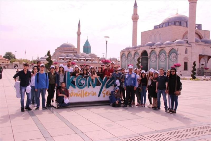 Basın Yayın öğrencilerinin gezisi