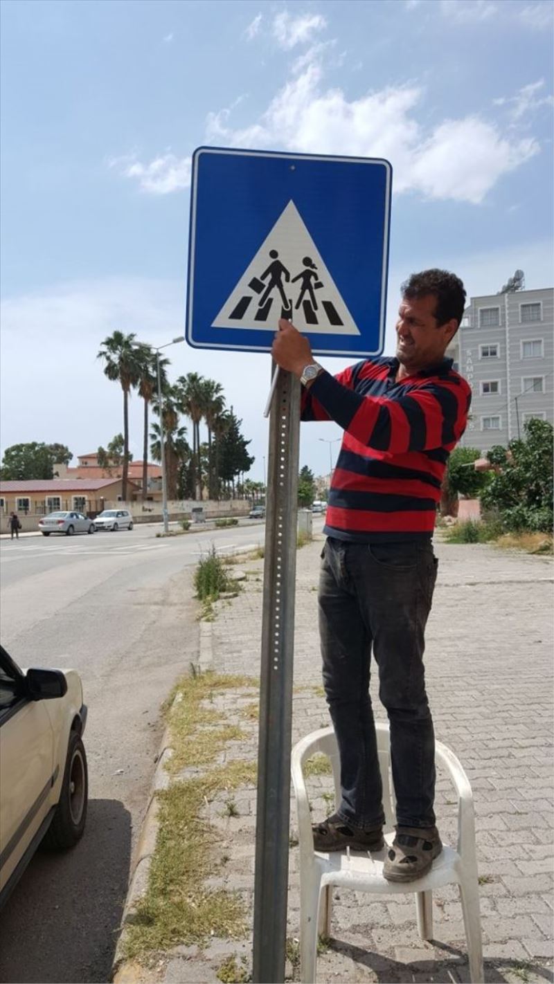 Sürücüler için ´uyarı levhası´