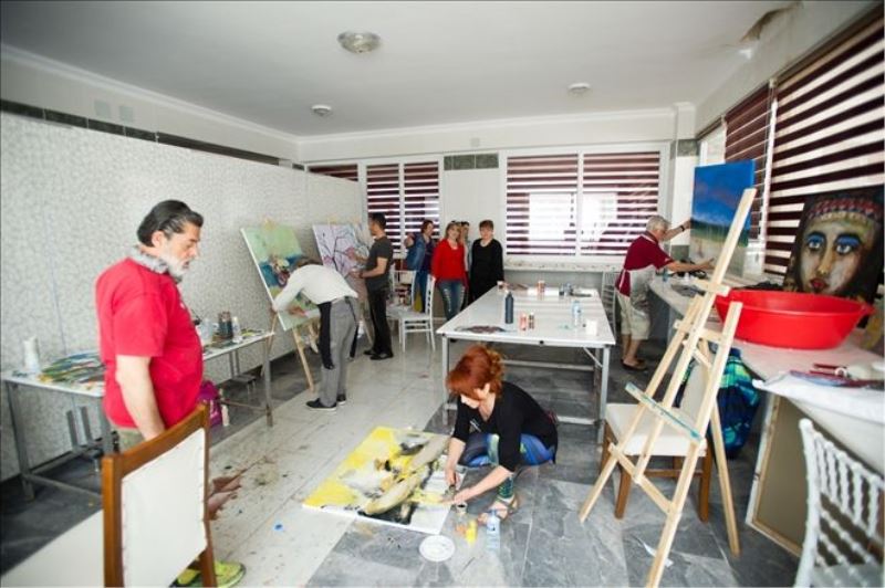 Sanat festivalinden barış mesajı