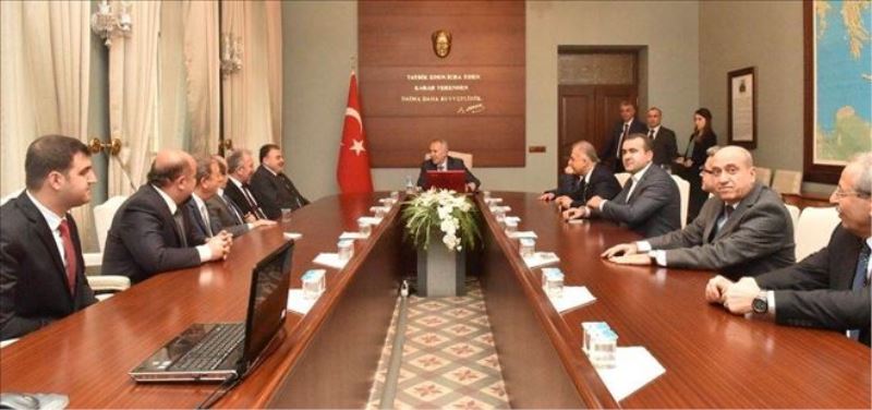 Vali, CHP heyetini kabul etti