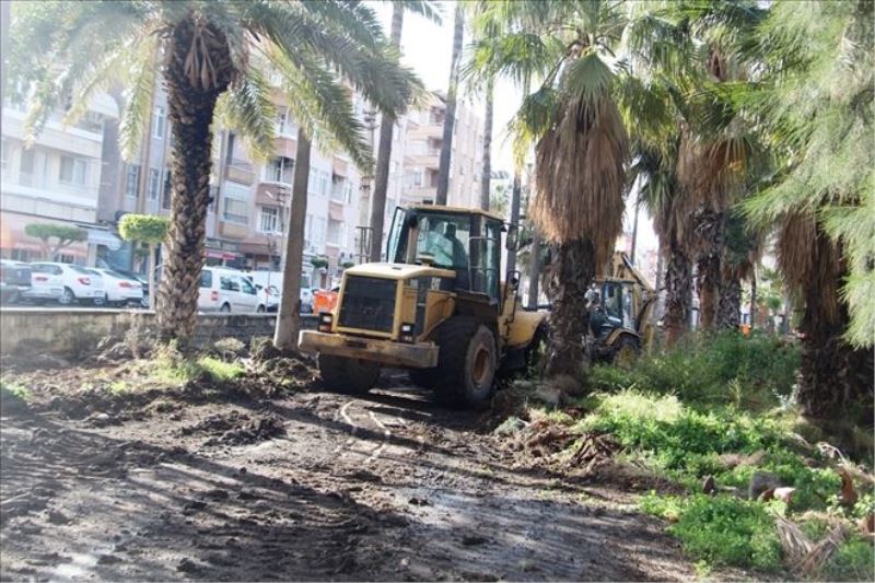 Parklara ´fırtına temizliği´