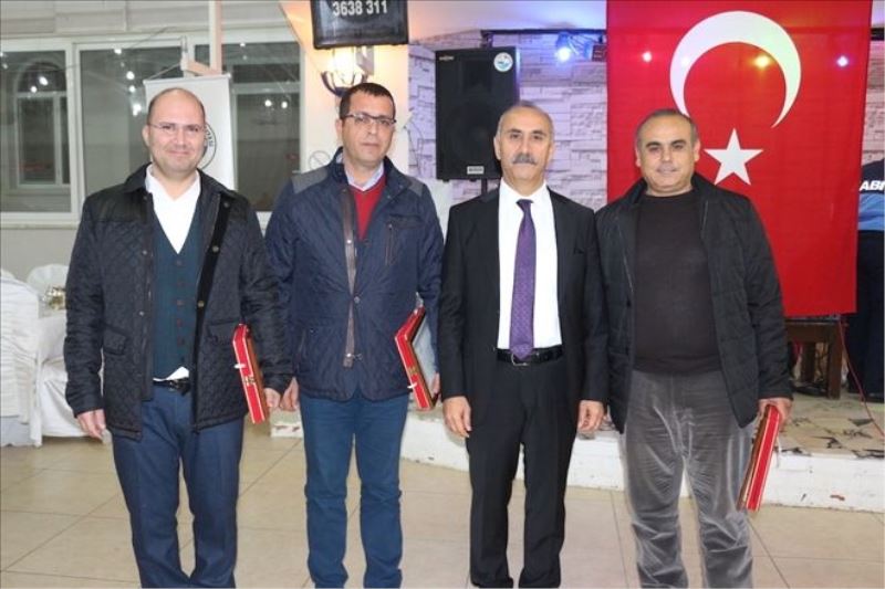 İşadamlarına plaketli teşekkür