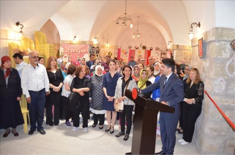 Kursiyerler, emeklerini sergiledi