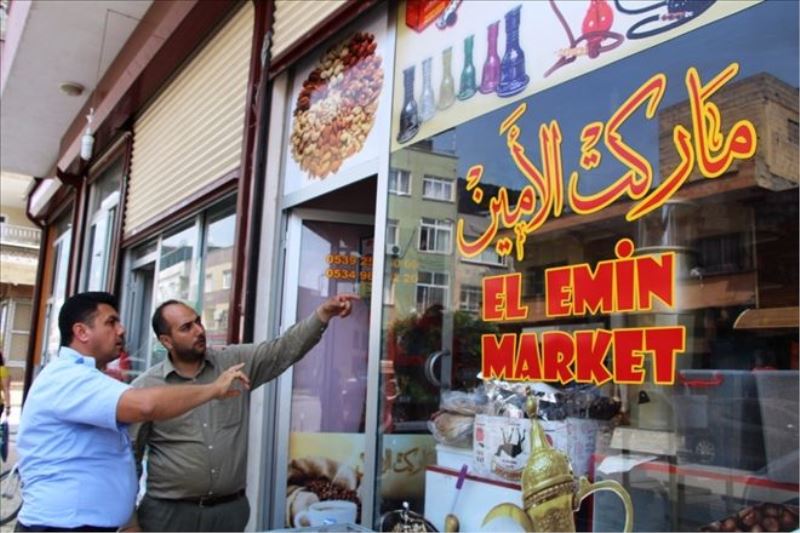 Arapça tabelalar sökülüyor