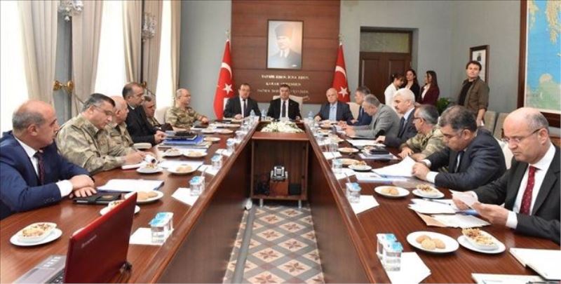Teröre karşı bölge toplantısı