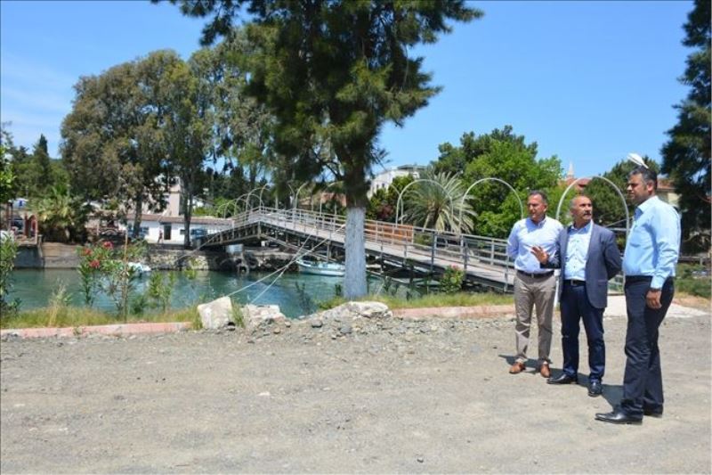 Arsuz ve Karağaç´a yürüyüş yolu