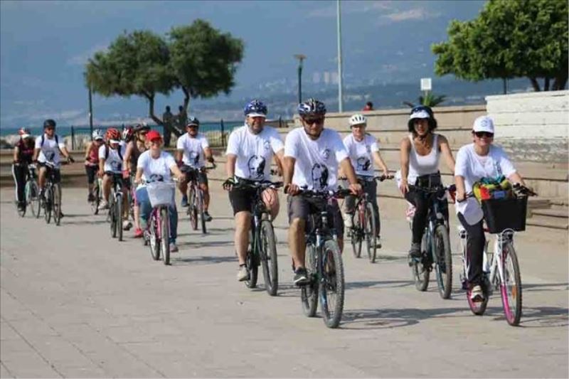Pedaller çevre için çevrildi