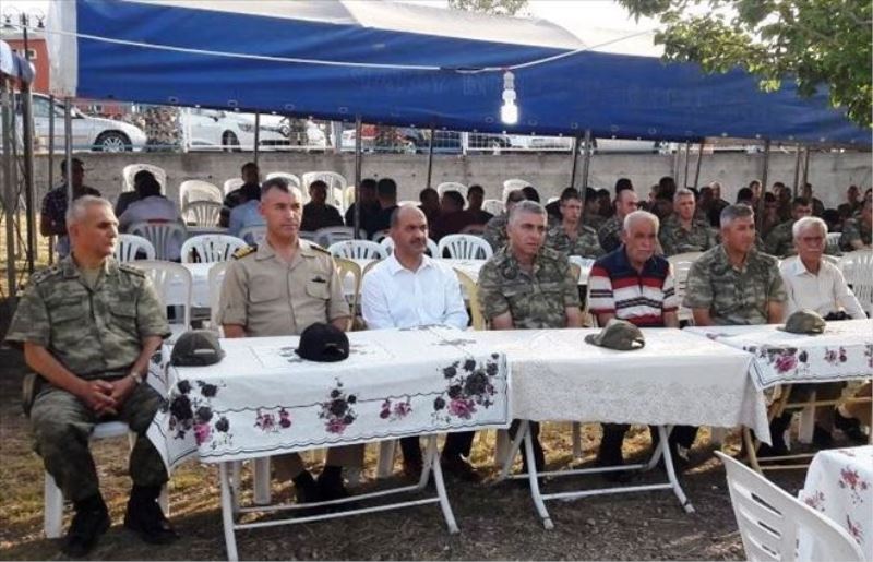 Şehit ailesine taziye ziyareti