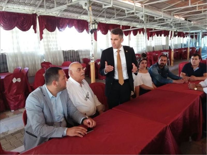 Topal, gençlerle teşekkür ziyareti yaptı