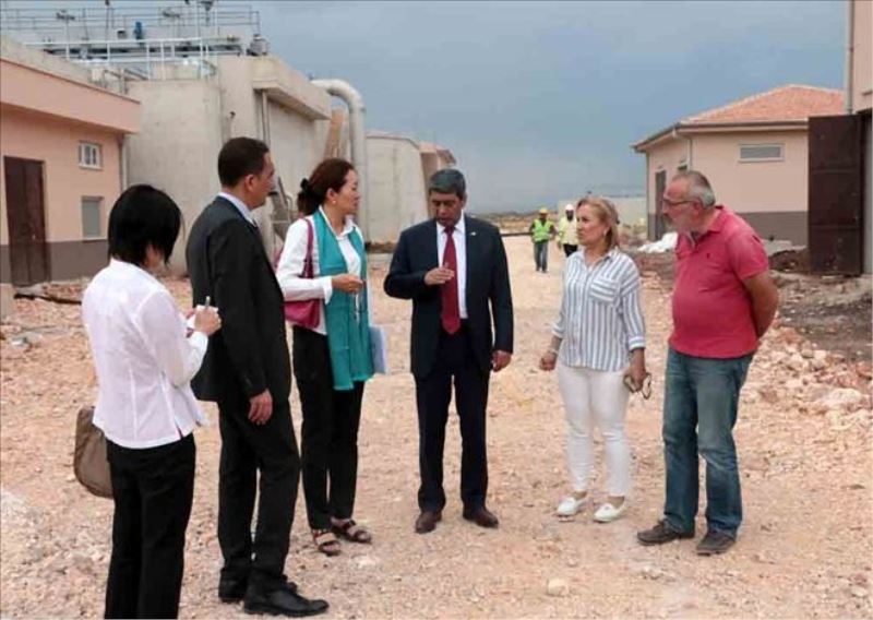 Heyet arıtmayı inceledi 