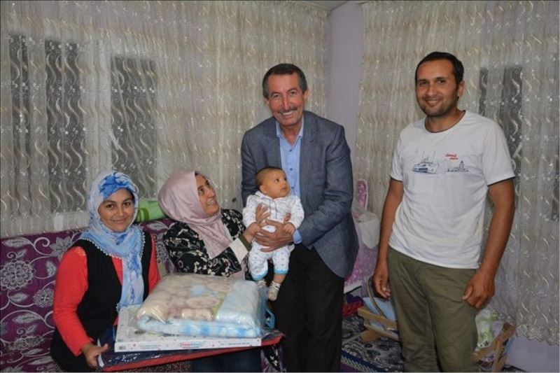 Bebek hediyesi belediyeden