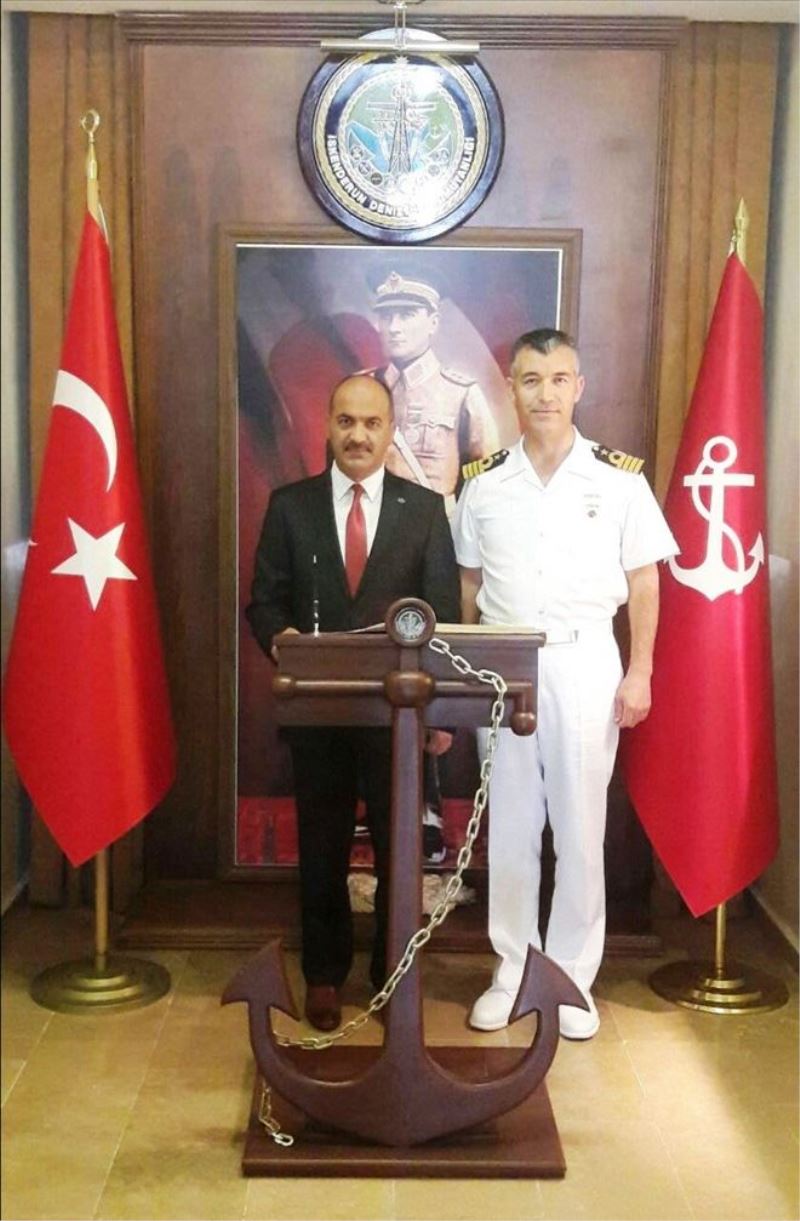 Kaymakamdan komutana ziyaret