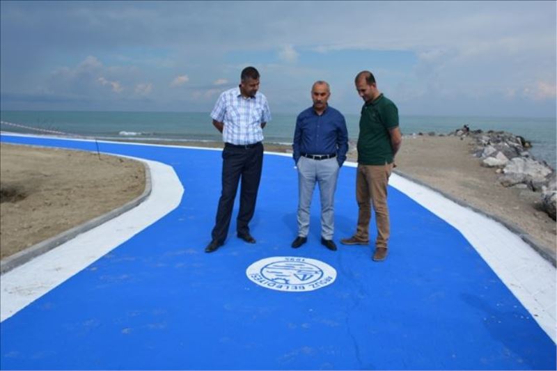 Arsuz´a bisiklet yolu 