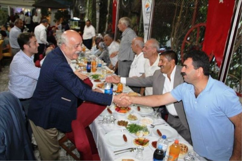 Karasayar muhtarlarla