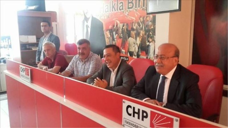 Partililerle bayramlaştı
