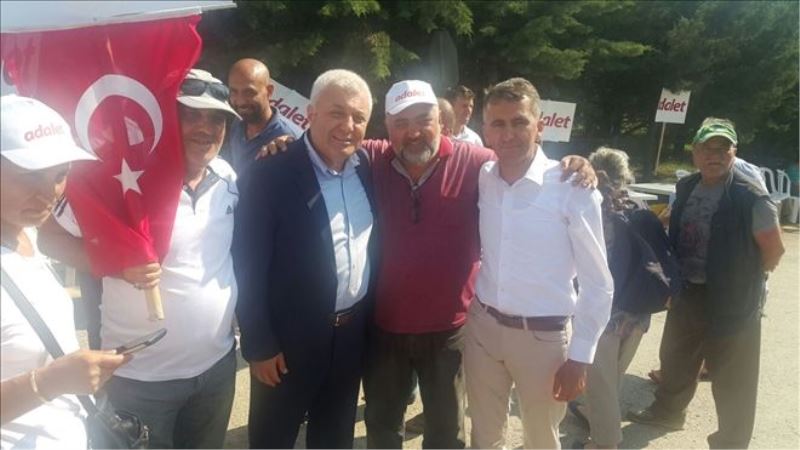 “Adalet parolasıyla yoldayız”