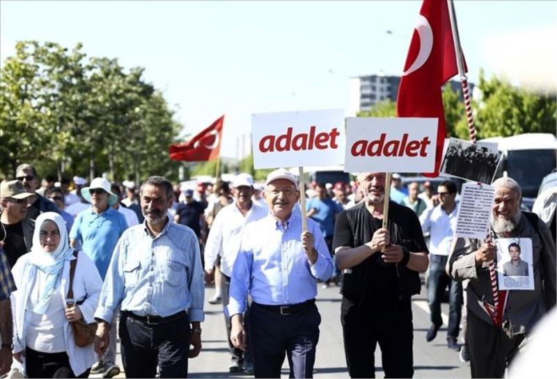 Çevreciler ‘Adalet´ yürüyüşünde