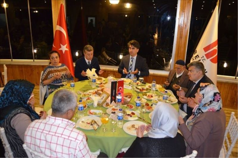 Belen´de kaymakamlıktan gazilere iftar