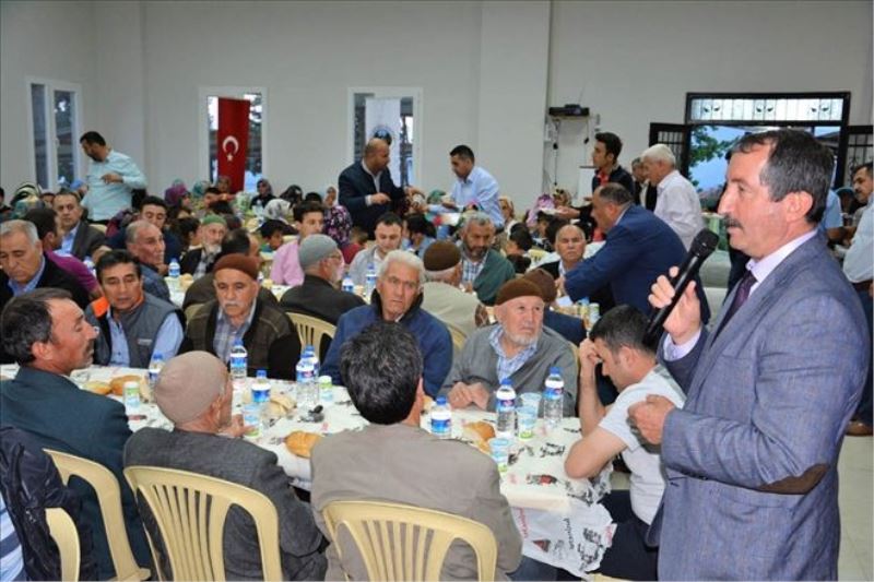 Mahallelerde halka iftar