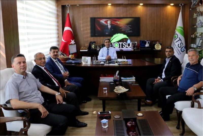 Muhtarlar Federasyonu´ndan Çaparali´ye ziyaret