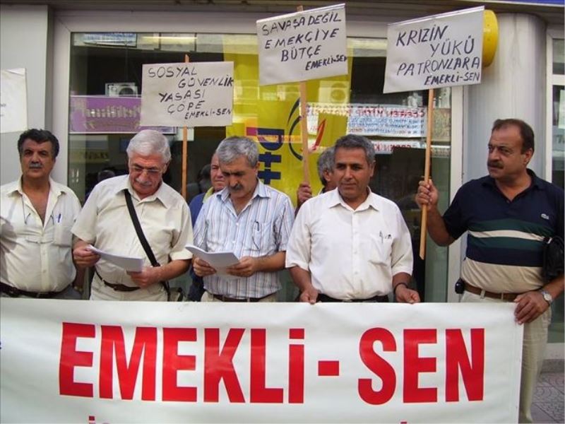 Emekli-Sen: Emekli görünür oldu