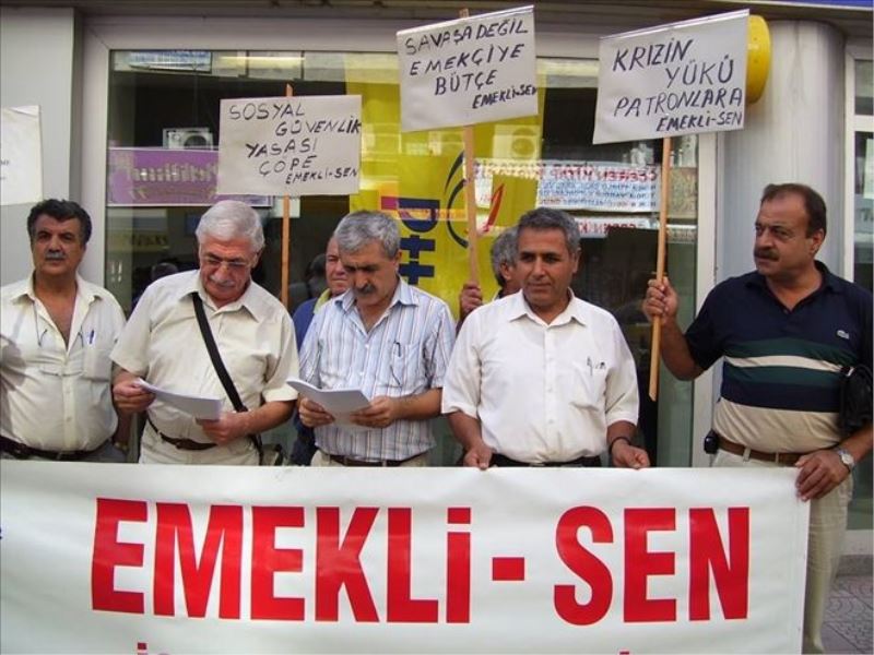 Emekli-Sen: Emekli görünür oldu