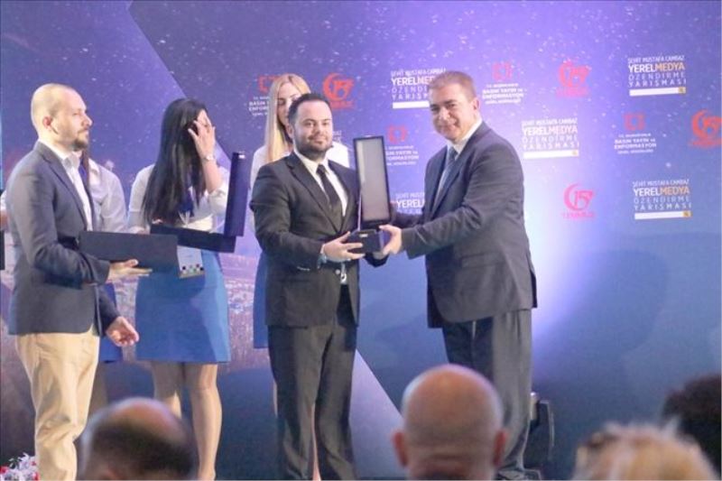 Arıkan, ödülünü aldı