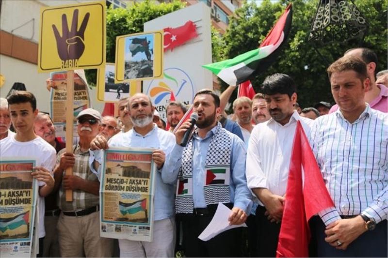 İsrail protesto edildi